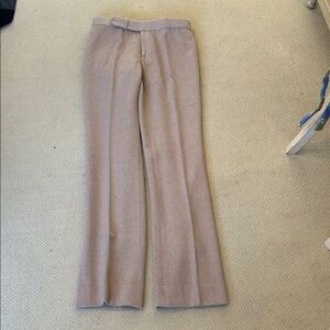 Ralph Lauren Cream Lined Pants Waistband size 6 trousers